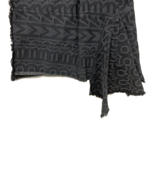 MARC JACOBS（マークジェイコブス）MARC JACOBS (マークジェイコブス) The Monogram Denim Skirt ブラック サイズ:Mの古着・服飾アイテム