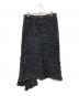 MARC JACOBS（マークジェイコブス）の古着「The Monogram Denim Skirt」｜ブラック