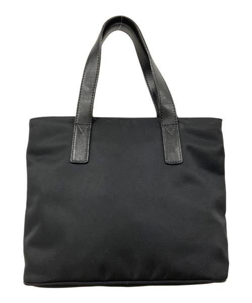 FENDI（フェンディ）FENDI (フェンディ) ロゴミニトートバッグ ブラックの古着・服飾アイテム