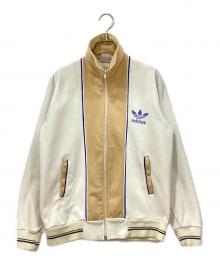 adidas（アディダス）の古着「トラックジャケット」｜ベージュ