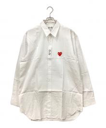 PLAY COMME des GARCONS（プレイコムデギャルソン）の古着「長袖シャツ」｜ホワイト