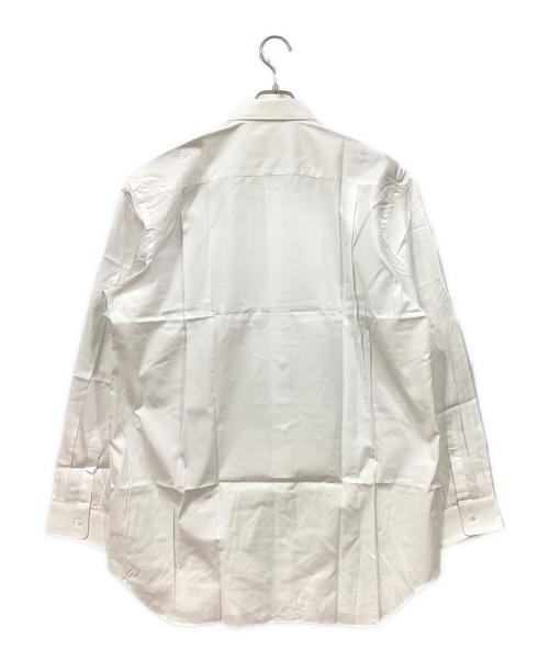 PLAY COMME des GARCONS（プレイコムデギャルソン）PLAY COMME des GARCONS (プレイコムデギャルソン) 長袖シャツ ホワイト サイズ:XXL 未使用品の古着・服飾アイテム