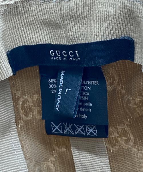 GUCCI（グッチ）GUCCI (グッチ) GGキャンバスバケットハットの古着・服飾アイテム