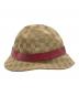 中古・古着 GUCCI (グッチ) GGキャンバスバケットハット：10000円