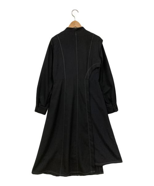 UNITED TOKYO（ユナイテッドトーキョー）UNITED TOKYO (ユナイテッドトーキョー) 長袖ワンピース ブラック サイズ:1の古着・服飾アイテム