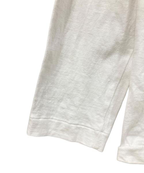 PLAY COMME des GARCONS（プレイコムデギャルソン）PLAY COMME des GARCONS (プレイコムデギャルソン) 長袖カットソー ホワイト サイズ:Lサイズの古着・服飾アイテム