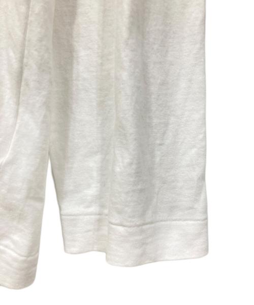 PLAY COMME des GARCONS（プレイコムデギャルソン）PLAY COMME des GARCONS (プレイコムデギャルソン) 長袖カットソー ホワイト サイズ:Lサイズの古着・服飾アイテム