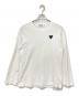 PLAY COMME des GARCONS（プレイコムデギャルソン）の古着「長袖カットソー」｜ホワイト