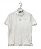 POLO RALPH LAURENポロ・ラルフローレン）の古着「半袖ポロシャツ」｜ホワイト