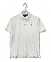 POLO RALPH LAUREN（ポロ・ラルフローレン）の古着「半袖ポロシャツ」｜ホワイト