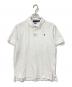 POLO RALPH LAUREN（ポロ・ラルフローレン）の古着「半袖ポロシャツ」｜ホワイト