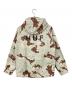 HUF (ハフ) ナイロンジャケット グリーン×ブラウン サイズ:SIZE S：5000円