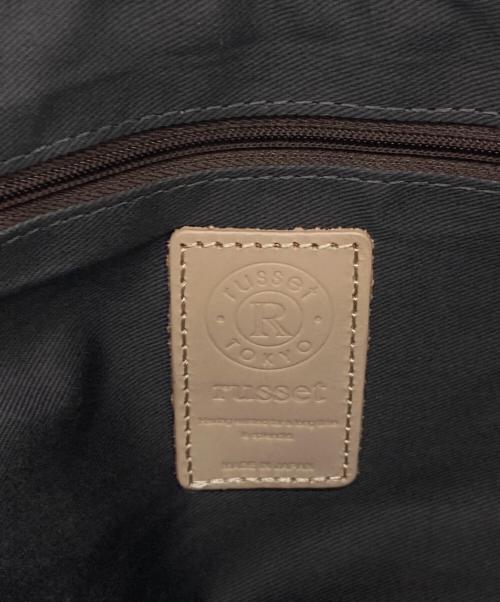 russet tokyo（ラシットトウキョウ）russet tokyo (ラシットトウキョウ) 2WAYショルダーバッグ ブラウン×ゴールドの古着・服飾アイテム