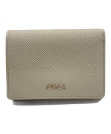 FURLA（フルラ）の古着「3つ折り財布」｜グレージュ