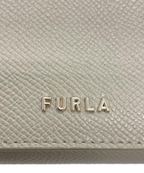 FURLA（フルラ）FURLA (フルラ) 3つ折り財布 グレージュの古着・服飾アイテム