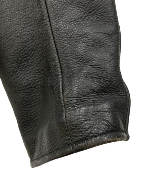 HARLEY-DAVIDSON（ハーレーダビッドソン）HARLEY-DAVIDSON (ハーレーダビッドソン) レザーライダースジャケット ブラック サイズ:Sの古着・服飾アイテム
