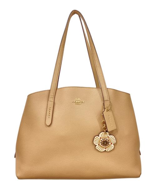 COACH（コーチ）COACH (コーチ) トートバッグ ベージュの古着・服飾アイテム