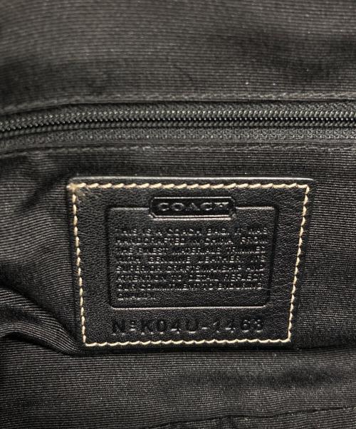 COACH（コーチ）COACH (コーチ) ハンドバッグ ブラック×グレーの古着・服飾アイテム