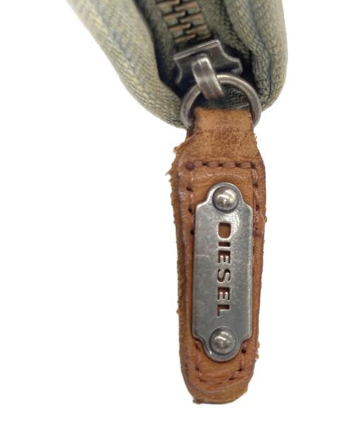 DIESEL Industry（ディーゼル）DIESEL Industry (ディーゼル) 長財布 インディゴの古着・服飾アイテム