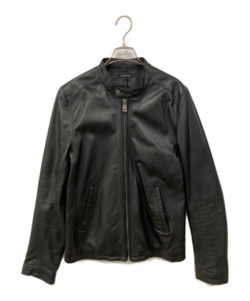 US.BOARDER（ユーエスボーダ）US.BOARDER (ユーエスボーダ) レザージャケット ブラック サイズ:Lサイズの古着・服飾アイテム