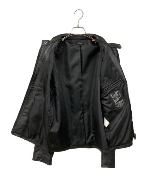 US.BOARDER（ユーエスボーダ）US.BOARDER (ユーエスボーダ) レザージャケット ブラック サイズ:Lサイズの古着・服飾アイテム