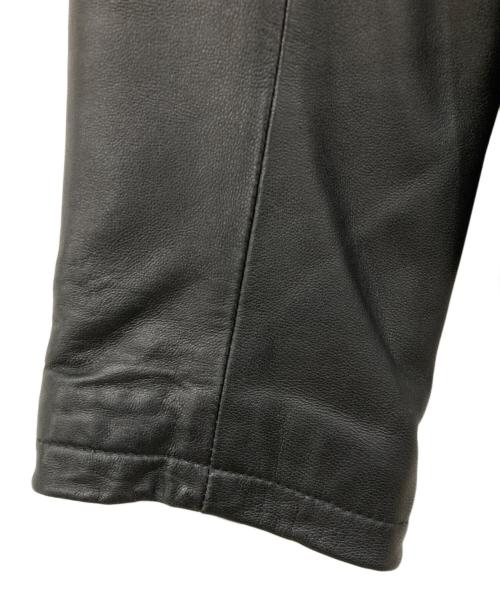 US.BOARDER（ユーエスボーダ）US.BOARDER (ユーエスボーダ) レザージャケット ブラック サイズ:Lサイズの古着・服飾アイテム