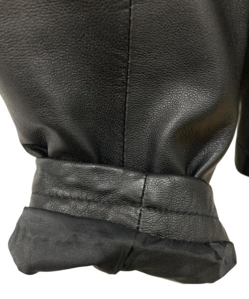 US.BOARDER（ユーエスボーダ）US.BOARDER (ユーエスボーダ) レザージャケット ブラック サイズ:Lサイズの古着・服飾アイテム