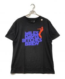MilesDavis（マイルス・デイヴィス）の古着「半袖カットソー」｜ブラック