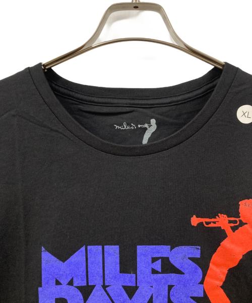 MilesDavis（マイルス・デイヴィス）MilesDavis (マイルス・デイヴィス) 半袖カットソー ブラック サイズ:XLサイズ 未使用品の古着・服飾アイテム
