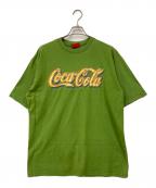 Coca Colaコカコーラ）の古着「半袖カットソー」｜グリーン