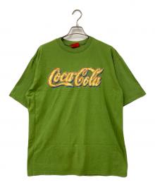 Coca Cola（コカコーラ）の古着「半袖カットソー」｜グリーン