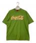 Coca Cola（コカコーラ）の古着「半袖カットソー」｜グリーン