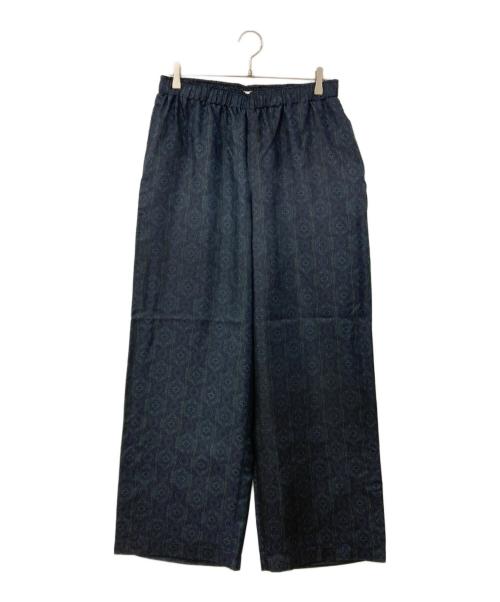 MARKA（マーカ）MARKA (マーカ) ワイドパンツ ネイビー×グリーン サイズ:SIZE 3 未使用品の古着・服飾アイテム