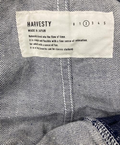 HARVESTY（ハーベスティー）HARVESTY (ハーベスティー) オーバーオール インディゴ サイズ:SIZE 2 未使用品の古着・服飾アイテム