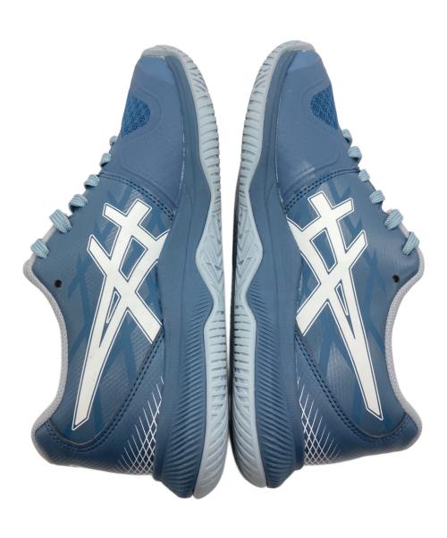 asics（アシックス）asics (アシックス) ローカットスニーカー ブルー サイズ:24cmの古着・服飾アイテム