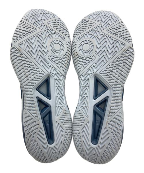 asics（アシックス）asics (アシックス) ローカットスニーカー ブルー サイズ:24cmの古着・服飾アイテム