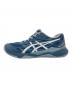 asics (アシックス) ローカットスニーカー ブルー サイズ:24cm：5000円