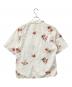 FORSOMEONE (フォーサムワン) 半袖シャツ ホワイト×レッド サイズ:SIZE 46：5000円