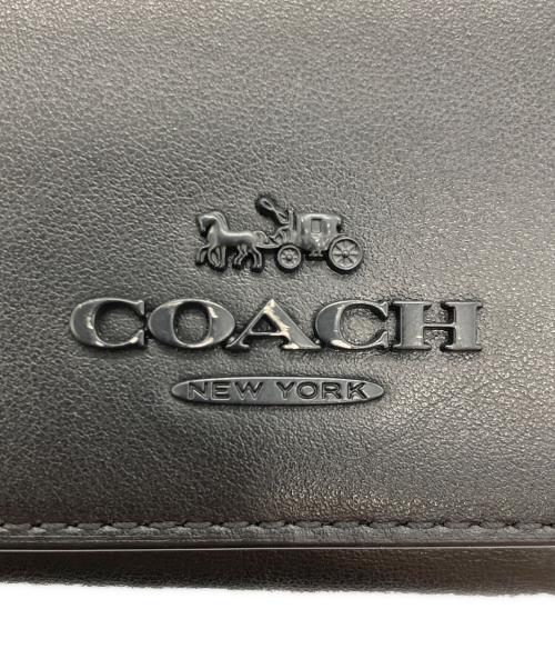 COACH（コーチ）COACH (コーチ) マイクロウォレット ブラックの古着・服飾アイテム
