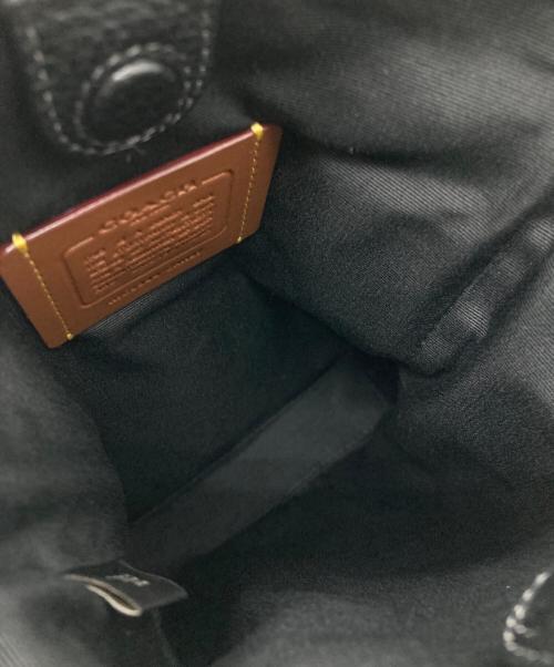COACH（コーチ）COACH (コーチ) ランヤード クロスボディ バッグ ブラックの古着・服飾アイテム