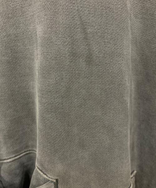 X-LARGE（エクストララージ）X-LARGE (エクストララージ) PIGMENT DYED WORK PULLOVER HOODED SWEAT グレー サイズ:XLサイズの古着・服飾アイテム