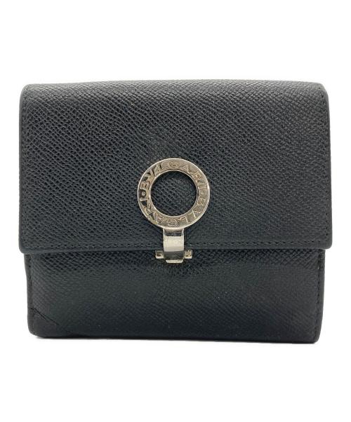 BVLGARI（ブルガリ）BVLGARI (ブルガリ) 2つ折り財布 ブラックの古着・服飾アイテム