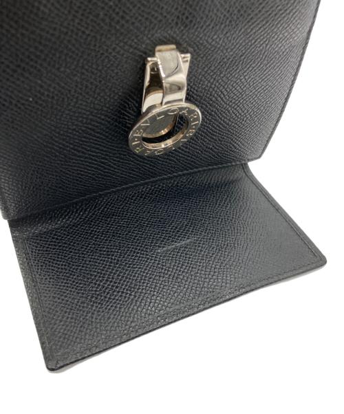 BVLGARI（ブルガリ）BVLGARI (ブルガリ) 2つ折り財布 ブラックの古着・服飾アイテム