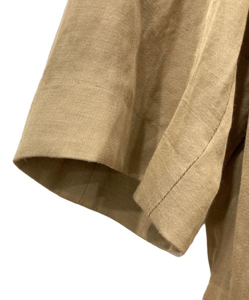 Conte（コンテ）Conte (コンテ) ハーフスリーブ オープンフロントジャケット ベージュ サイズ:FREE 未使用品の古着・服飾アイテム