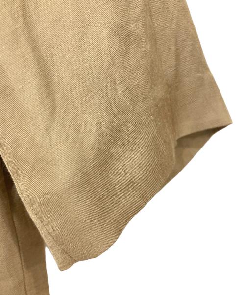 Conte（コンテ）Conte (コンテ) ハーフスリーブ オープンフロントジャケット ベージュ サイズ:FREE 未使用品の古着・服飾アイテム