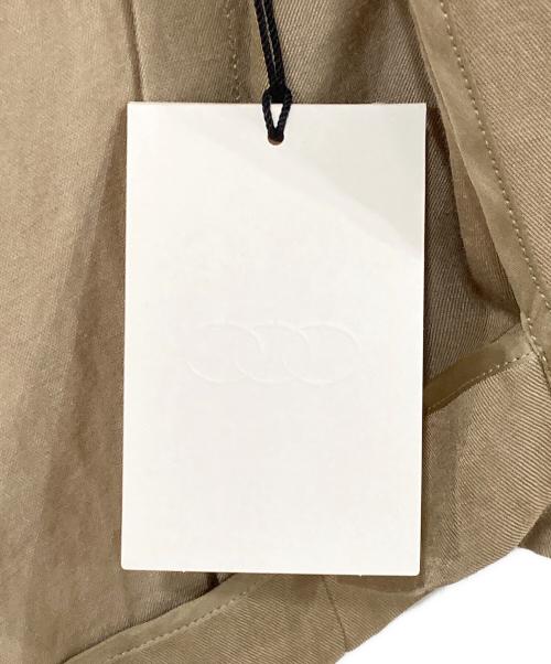 Conte（コンテ）Conte (コンテ) ハーフスリーブ オープンフロントジャケット ベージュ サイズ:FREE 未使用品の古着・服飾アイテム