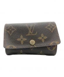 LOUIS VUITTON（ルイ ヴィトン）の古着「キーケース/ミュルティクレ6」｜ブラウン