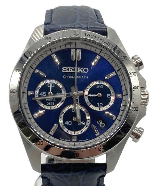 SEIKO（セイコー）SEIKO (セイコー) 腕時計 ブルーの古着・服飾アイテム