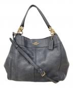 COACHコーチ）の古着「2WAYショルダーバッグ」｜ネイビー