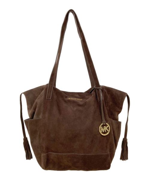 MICHAEL KORS（マイケルコース）MICHAEL KORS (マイケルコース) トートバッグ ブラウンの古着・服飾アイテム